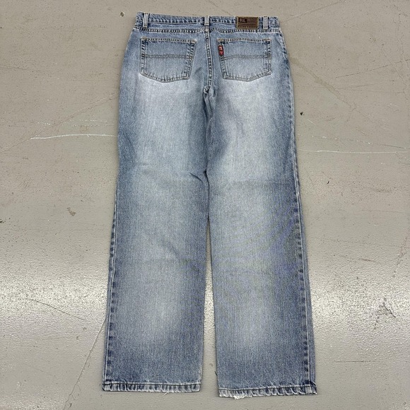 Polo Ralph Lauren Other - Polo Ralph Lauren Jeans Mens 31 Blue Straight Leg Denim Flag Logo Casual